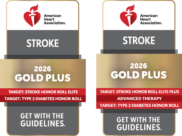 AHA Get With The Guidelines 2026 Stroke Gold Plus