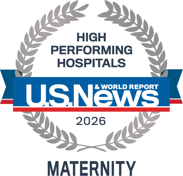 Capital Health Medical Center - Hopewell U.S. News & World Report HIgh Performing Hospital Maternity