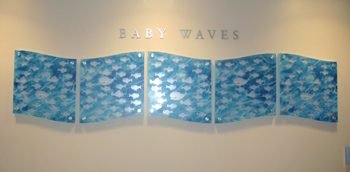 Baby Waves Wall