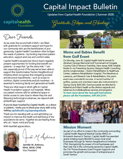 Capital Impact Bulletin Summer 2025