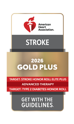American Heart Association/American Stroke Association’s Gold Plus Get with The Guidelines® Stroke Quality Achievement Award