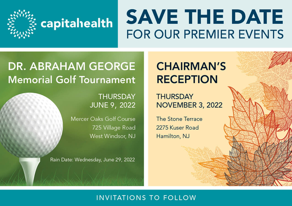 Golf Tournament and Chairman's Reception Save the Date