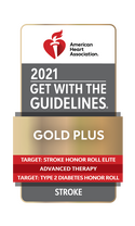 American Heart Association/American Stroke Association’s Get With the Guidelines® Gold Plus with Target: Stroke Elite, Target: Stroke Advanced Therapy and Target: Diabetes Honor Rolls