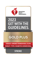 American Heart Association/American Stroke Association’s Get With the Guidelines® Gold Plus Award