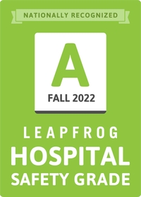 Grado A de seguridad hospitalaria de Leapfrog Otoño de 2022