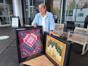 Nancy Breland Quilted Artwork Donation