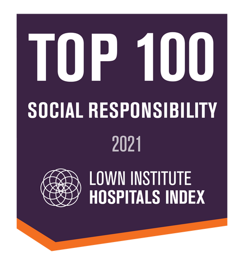 2021 Lown Institute Hospitals Index - Top 100 Social Responsibility